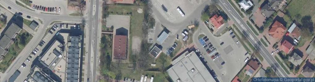 Zdjęcie satelitarne DHL POP ŻABKA