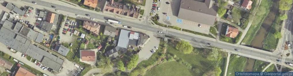 Zdjęcie satelitarne DHL POP ŻABKA