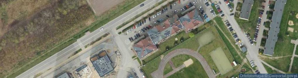 Zdjęcie satelitarne DHL POP ŻABKA