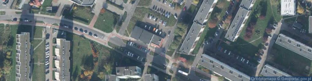 Zdjęcie satelitarne DHL POP ŻABKA