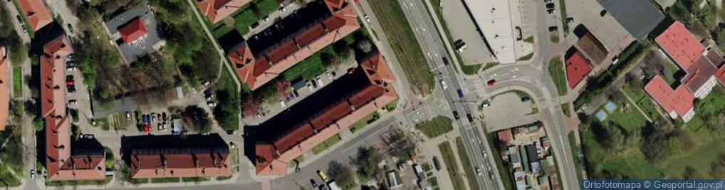 Zdjęcie satelitarne DHL POP ŻABKA