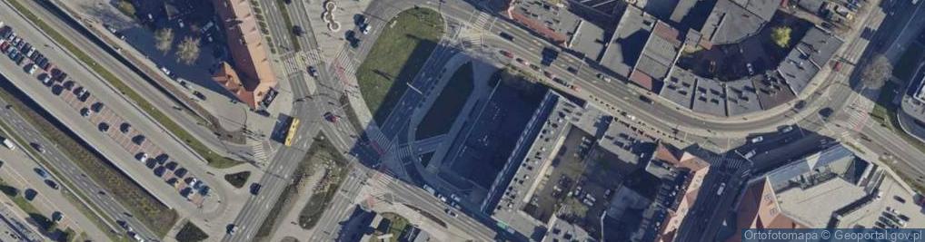 Zdjęcie satelitarne DHL POP ŻABKA