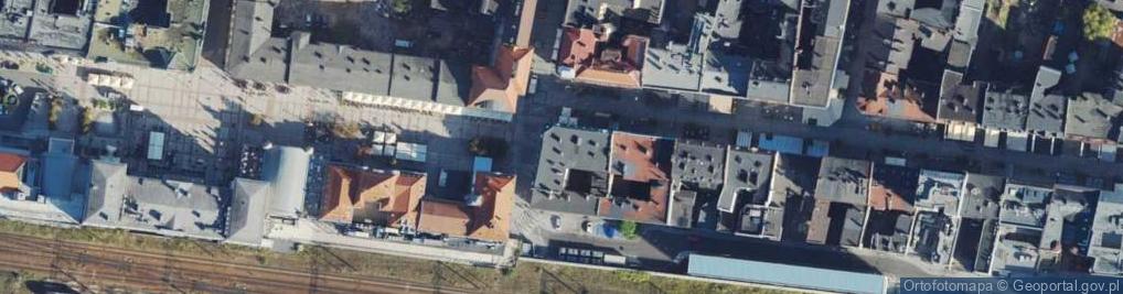 Zdjęcie satelitarne DHL POP ŻABKA