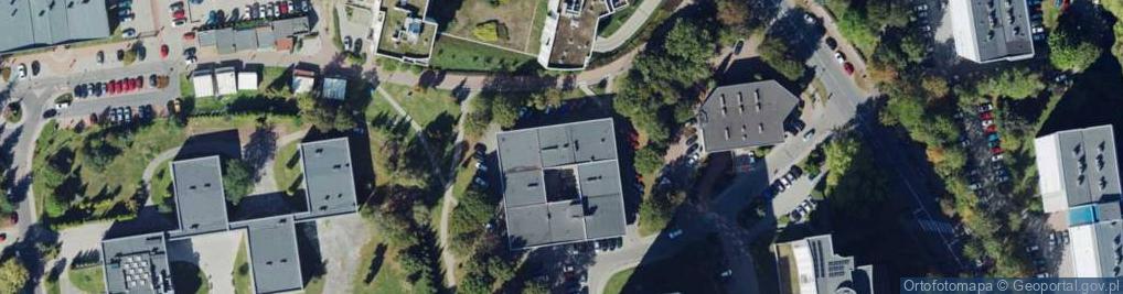 Zdjęcie satelitarne DHL POP ŻABKA