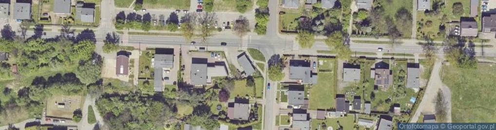 Zdjęcie satelitarne DHL POP ŻABKA