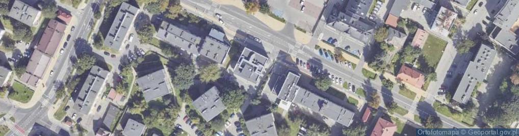 Zdjęcie satelitarne DHL POP ŻABKA