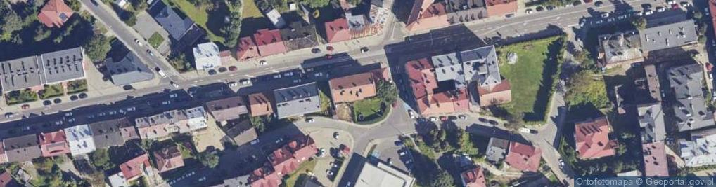 Zdjęcie satelitarne DHL POP ŻABKA