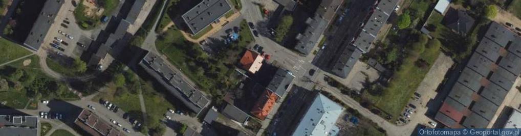 Zdjęcie satelitarne DHL POP ŻABKA