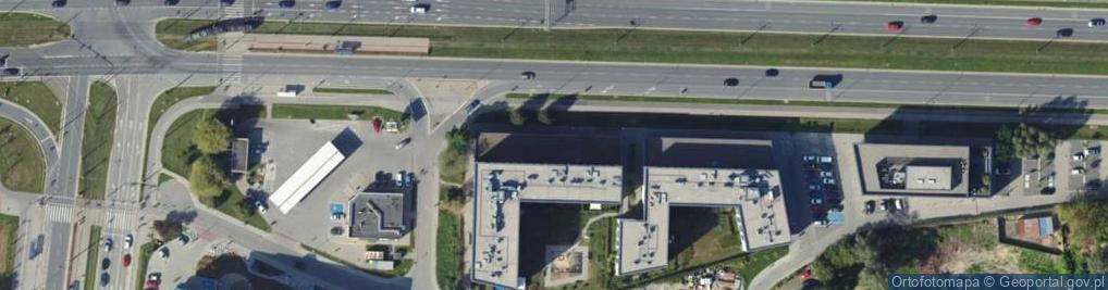 Zdjęcie satelitarne DHL POP ŻABKA