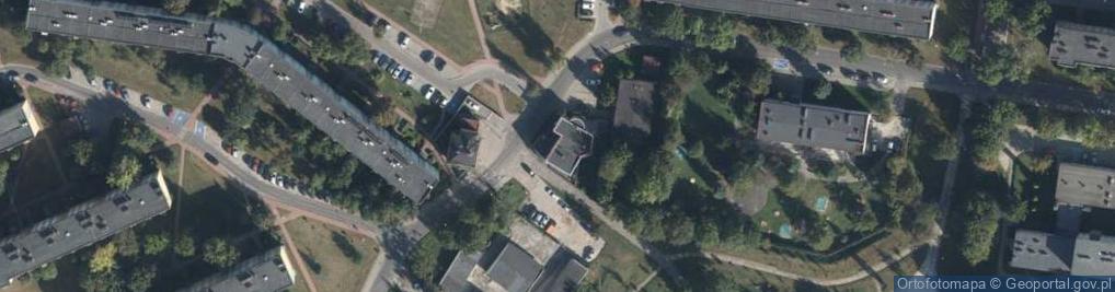 Zdjęcie satelitarne DHL POP ŻABKA