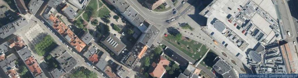 Zdjęcie satelitarne DHL POP ŻABKA