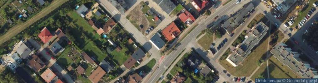 Zdjęcie satelitarne DHL POP ŻABKA