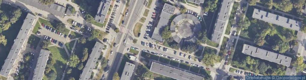 Zdjęcie satelitarne DHL POP ŻABKA