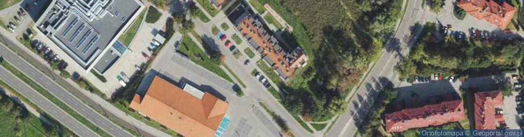 Zdjęcie satelitarne DHL POP ŻABKA