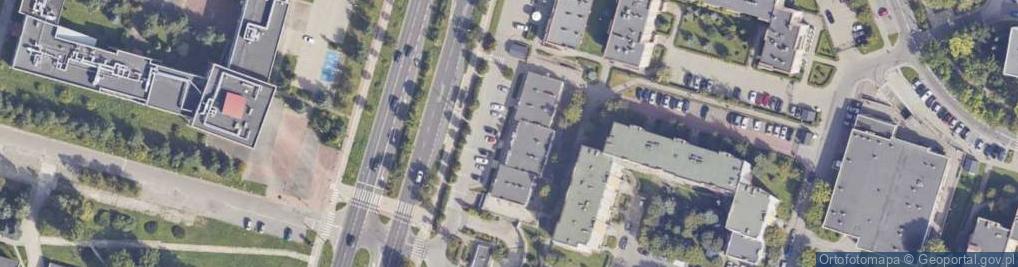 Zdjęcie satelitarne DHL POP ŻABKA