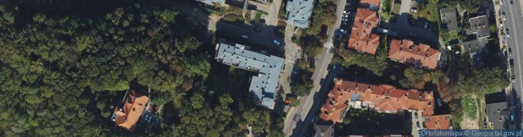 Zdjęcie satelitarne DHL POP ŻABKA