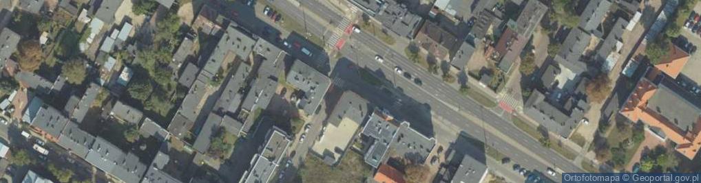 Zdjęcie satelitarne DHL POP ŻABKA