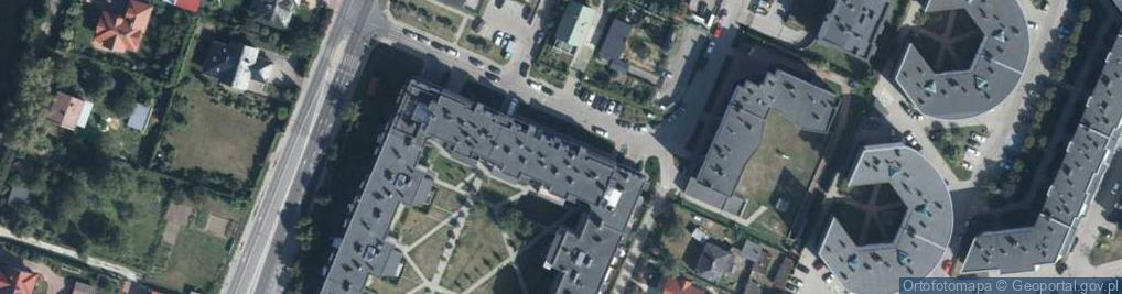 Zdjęcie satelitarne DHL POP ŻABKA