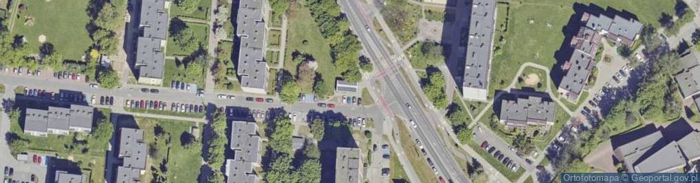 Zdjęcie satelitarne DHL POP ŻABKA