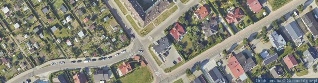 Zdjęcie satelitarne DHL POP ŻABKA