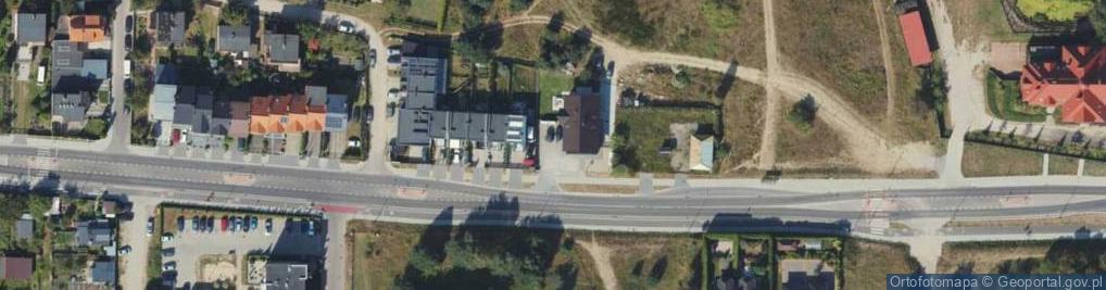 Zdjęcie satelitarne DHL POP ŻABKA