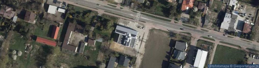 Zdjęcie satelitarne DHL POP ŻABKA