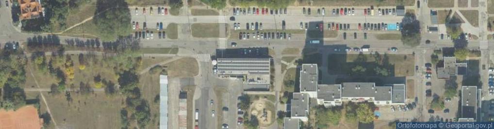 Zdjęcie satelitarne DHL POP ŻABKA