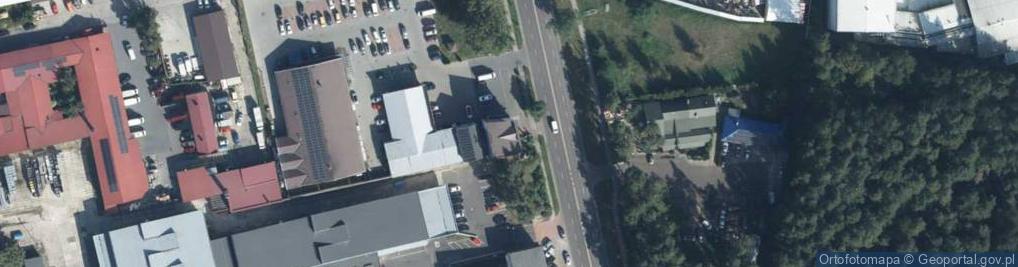 Zdjęcie satelitarne DHL POP ŻABKA