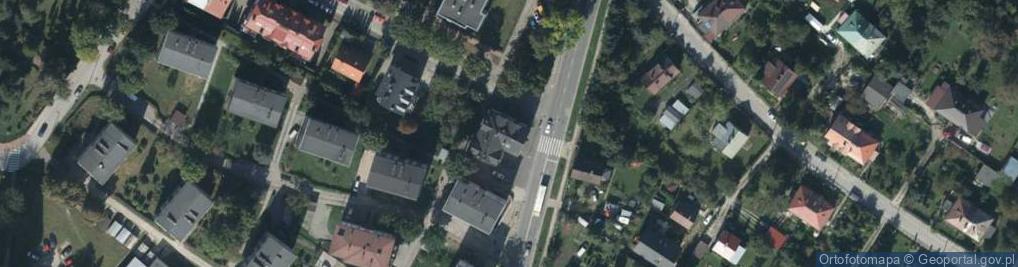 Zdjęcie satelitarne DHL POP ŻABKA