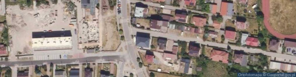 Zdjęcie satelitarne DHL POP ŻABKA