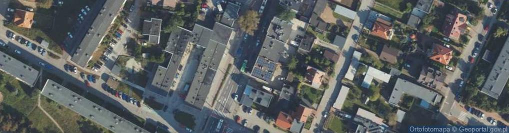 Zdjęcie satelitarne DHL POP ŻABKA