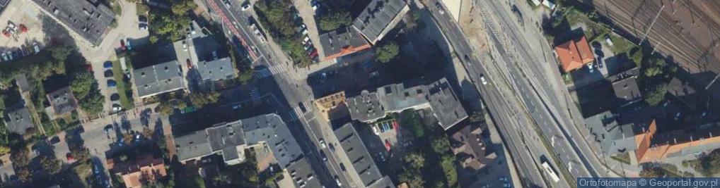 Zdjęcie satelitarne DHL POP ŻABKA