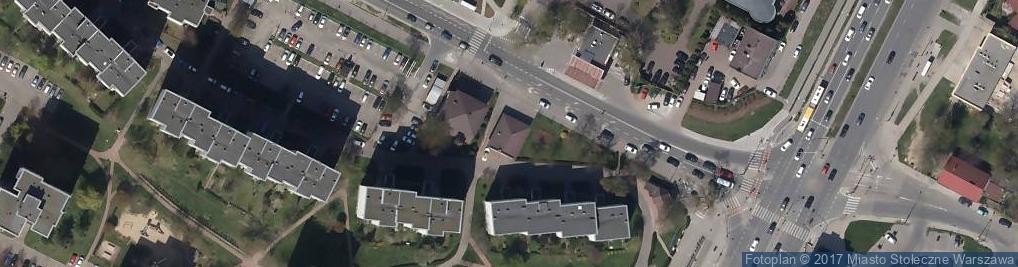 Zdjęcie satelitarne DHL POP ŻABKA