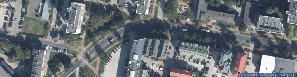 Zdjęcie satelitarne DHL POP ŻABKA