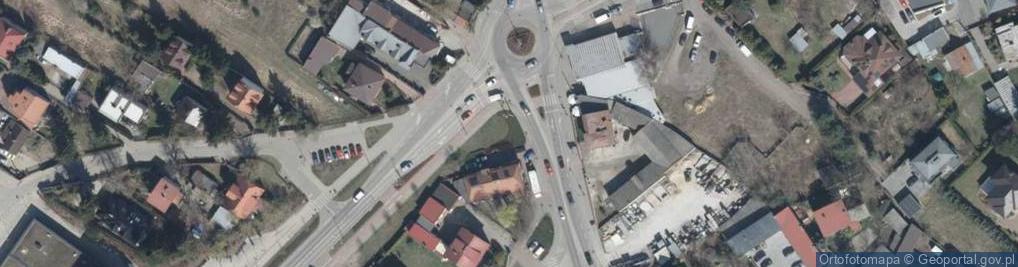 Zdjęcie satelitarne DHL POP ŻABKA