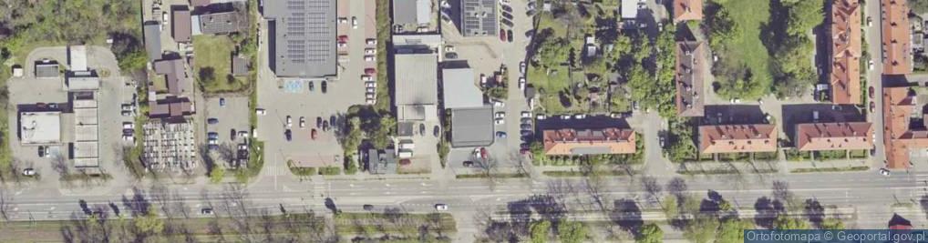 Zdjęcie satelitarne DHL POP ŻABKA