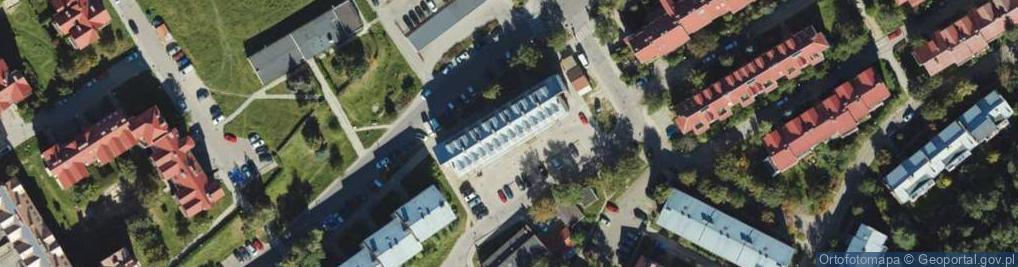 Zdjęcie satelitarne DHL POP ŻABKA