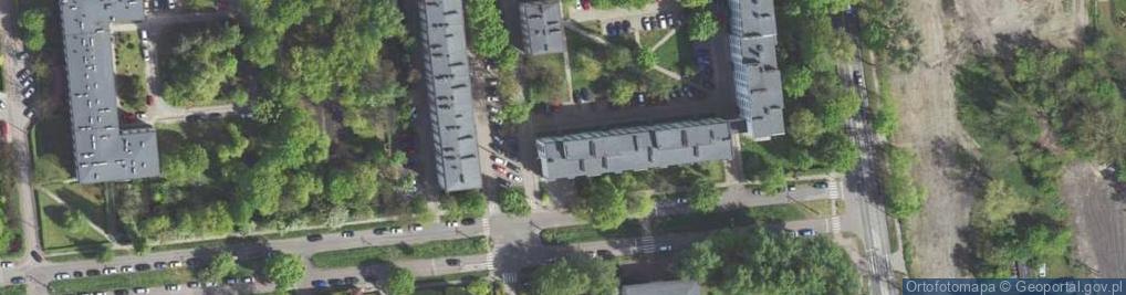 Zdjęcie satelitarne DHL POP ŻABKA