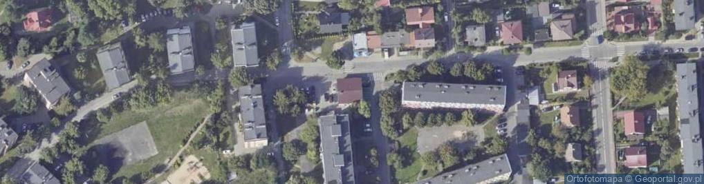 Zdjęcie satelitarne DHL POP ŻABKA