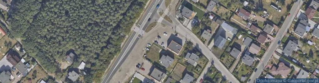 Zdjęcie satelitarne DHL POP ŻABKA