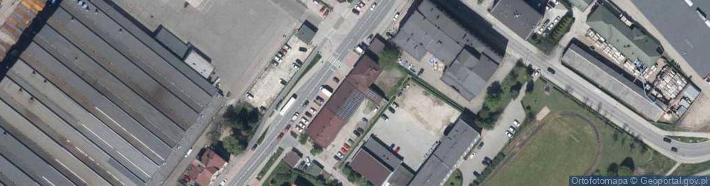 Zdjęcie satelitarne DHL POP ŻABKA