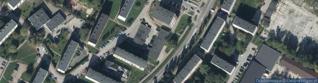 Zdjęcie satelitarne DHL POP ŻABKA