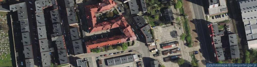 Zdjęcie satelitarne DHL POP ŻABKA