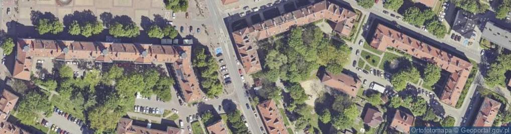 Zdjęcie satelitarne DHL POP ŻABKA