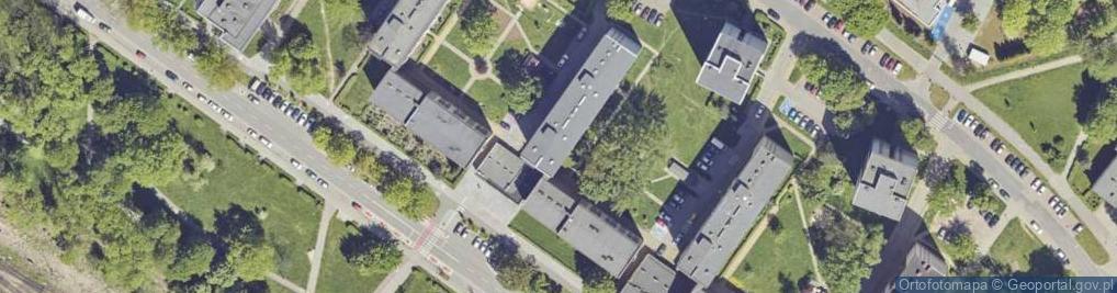 Zdjęcie satelitarne DHL POP ŻABKA