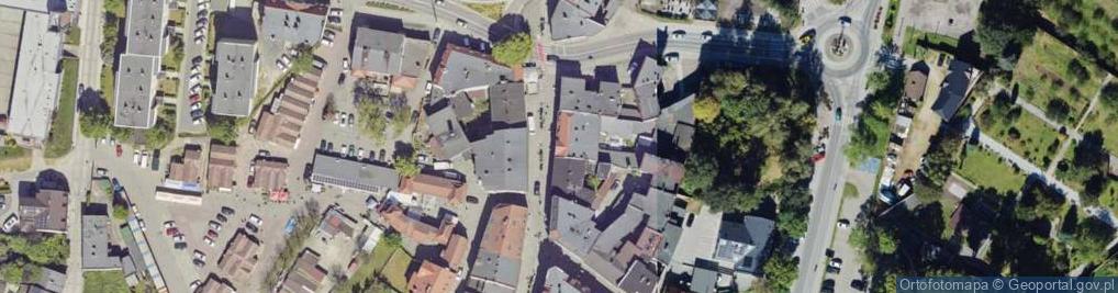 Zdjęcie satelitarne DHL POP ŻABKA