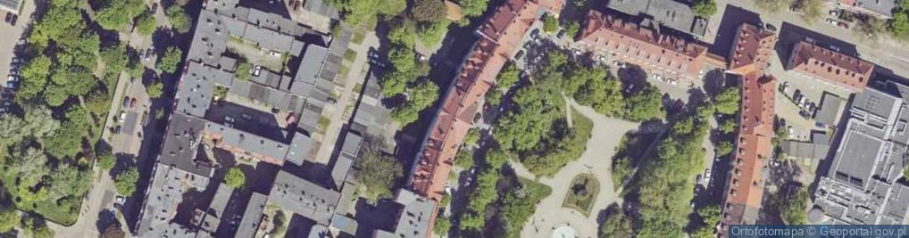 Zdjęcie satelitarne DHL POP ŻABKA