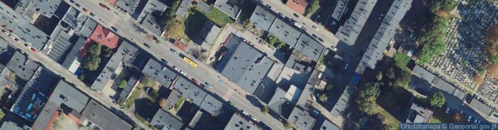 Zdjęcie satelitarne DHL POP ŻABKA