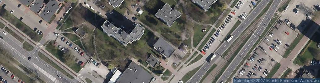 Zdjęcie satelitarne DHL POP ŻABKA