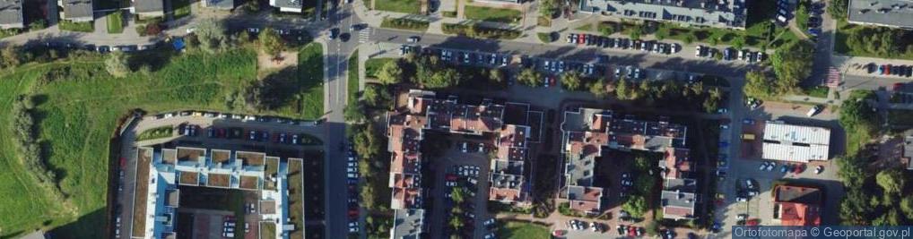 Zdjęcie satelitarne DHL POP ŻABKA